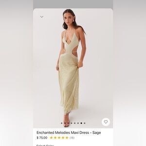 Peppermayo maxi dress. Worn once!